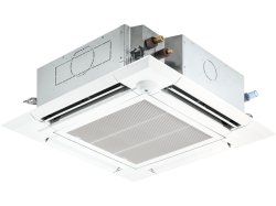 画像1: 大阪・業務用エアコン　三菱　冷房専用エアコン　てんかせ4方向　シングルタイプ　PL-CRP40EEF　40形（1.5馬力）　ワイヤード　ムーブアイセンサーパネル　三相200V　冷房専用シリーズ