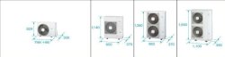 画像2: 大阪・業務用エアコン　日立　寒冷地向けエアコン　厨房用エアコン（てんつり）　シングル　RPCK-AP80HN2　80型（3馬力）　三相200V　「寒さ知らず・寒冷地向けエアコン」　