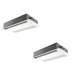 画像: 大阪・業務用エアコン　三菱　てんかせ1方向（標準パネル）　スリムER　同時ツイン　PMZX-ERP160FF　160形（6馬力）　三相200V