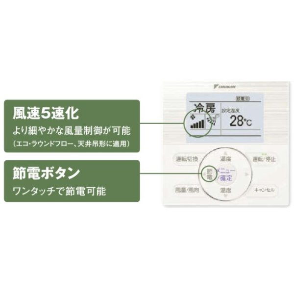 画像3: 大阪・業務用エアコン　ダイキン　天吊（センシング）タイプ　ワイヤード　ペアタイプ　SSRH50AT　50形（2馬力）　FIVESTARシリーズ　三相200V　 (3)