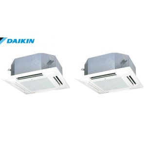 画像: 大阪・業務用エアコン　ダイキン　てんかせ4方向マルチフロータイプ　ワイヤード　ツイン同時マルチ　SZZN224CCW　224形（8馬力）　ECOZEAS80シリーズ　三相200V　