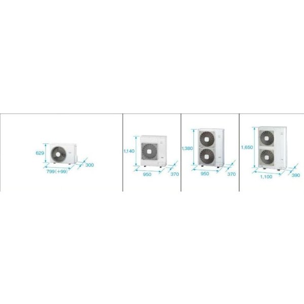 画像2: 大阪・業務用エアコン　日立　寒冷地向けエアコン　てんかせ1方向　シングル　RCIS-AP112HNP6　112型（4馬力）　三相200V　「寒さ知らず・寒冷地向けエアコン」　 (2)