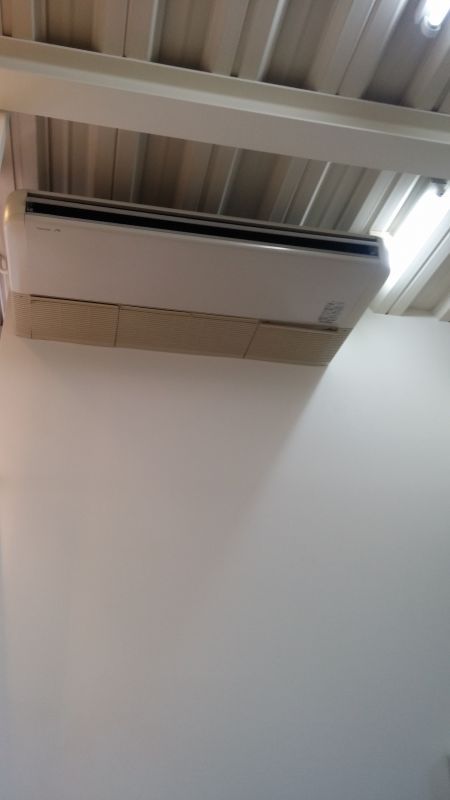 画像: 三菱電機 業務用エアコン 天吊り１方向 ＰＣＡ－Ｊ１６０ＧＡ９　空調機修理工事　大阪　某大学院